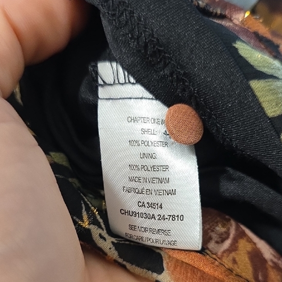 Haver & Blair Ruffle Neck Floral Butterfly Blouse - Picture 8 of 16